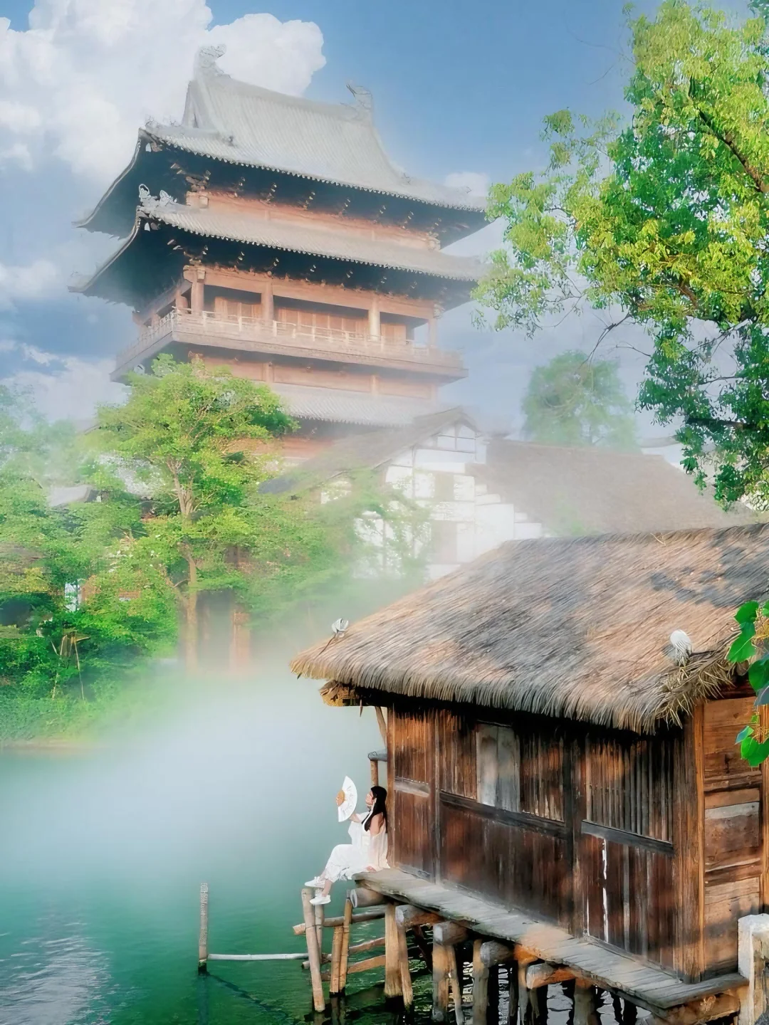 🍃 比起乌镇，我更爱这个凉爽的宝藏小镇…