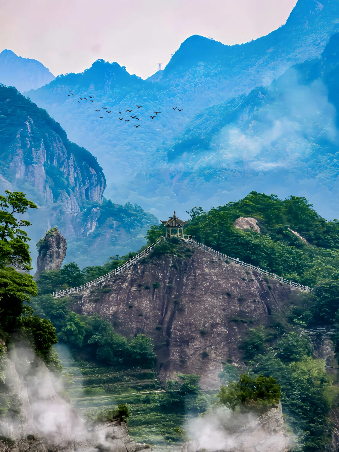 徐霞客没骗我😭比起黄山，我更推荐爬这座山