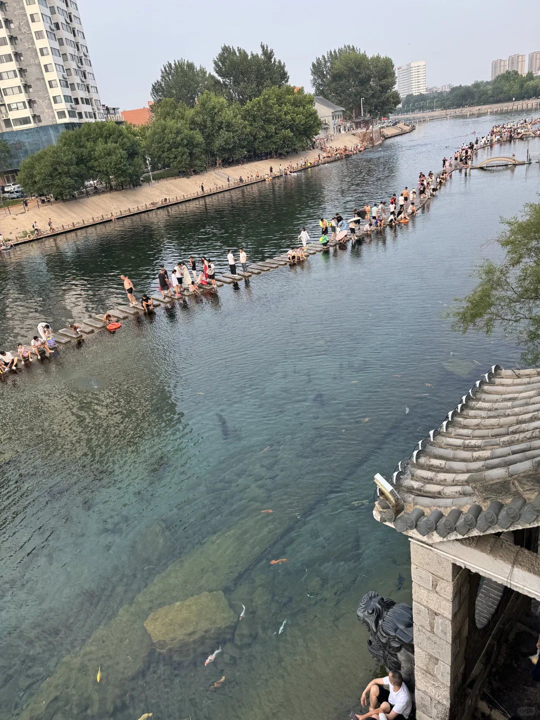 市区里能有这样玩水的地方，太幸福了吧！