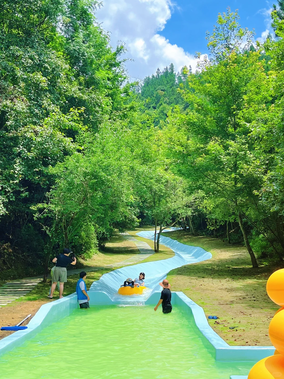 南京自驾2h❗️发现一个清凉的山泉水乐园