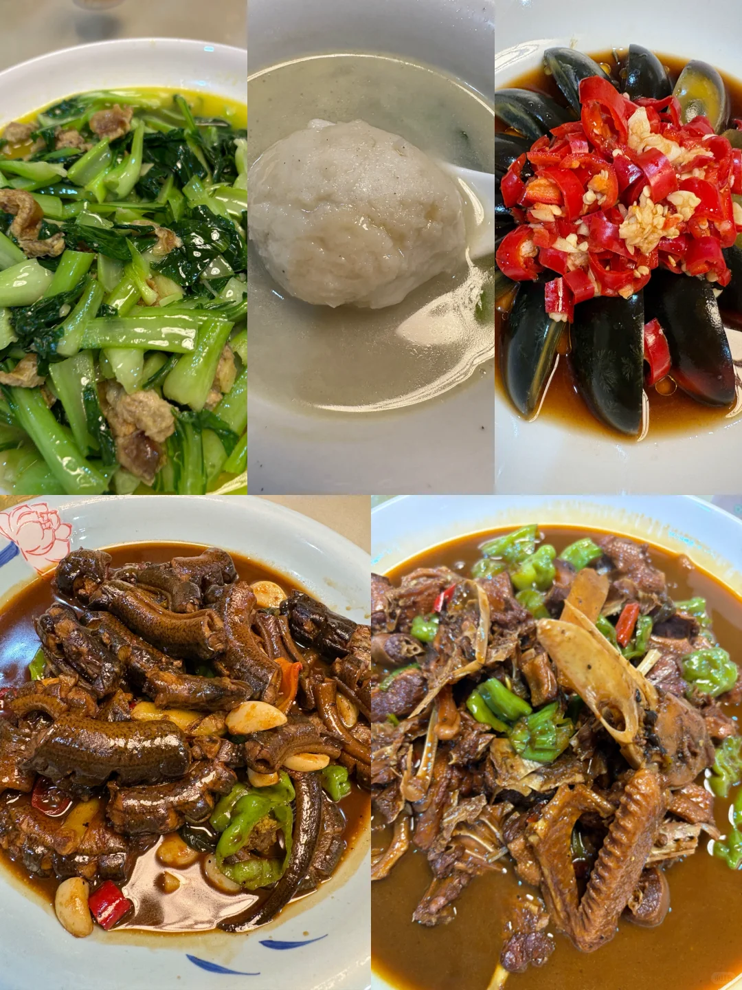 在珍珠泉附近吃到的好吃菜