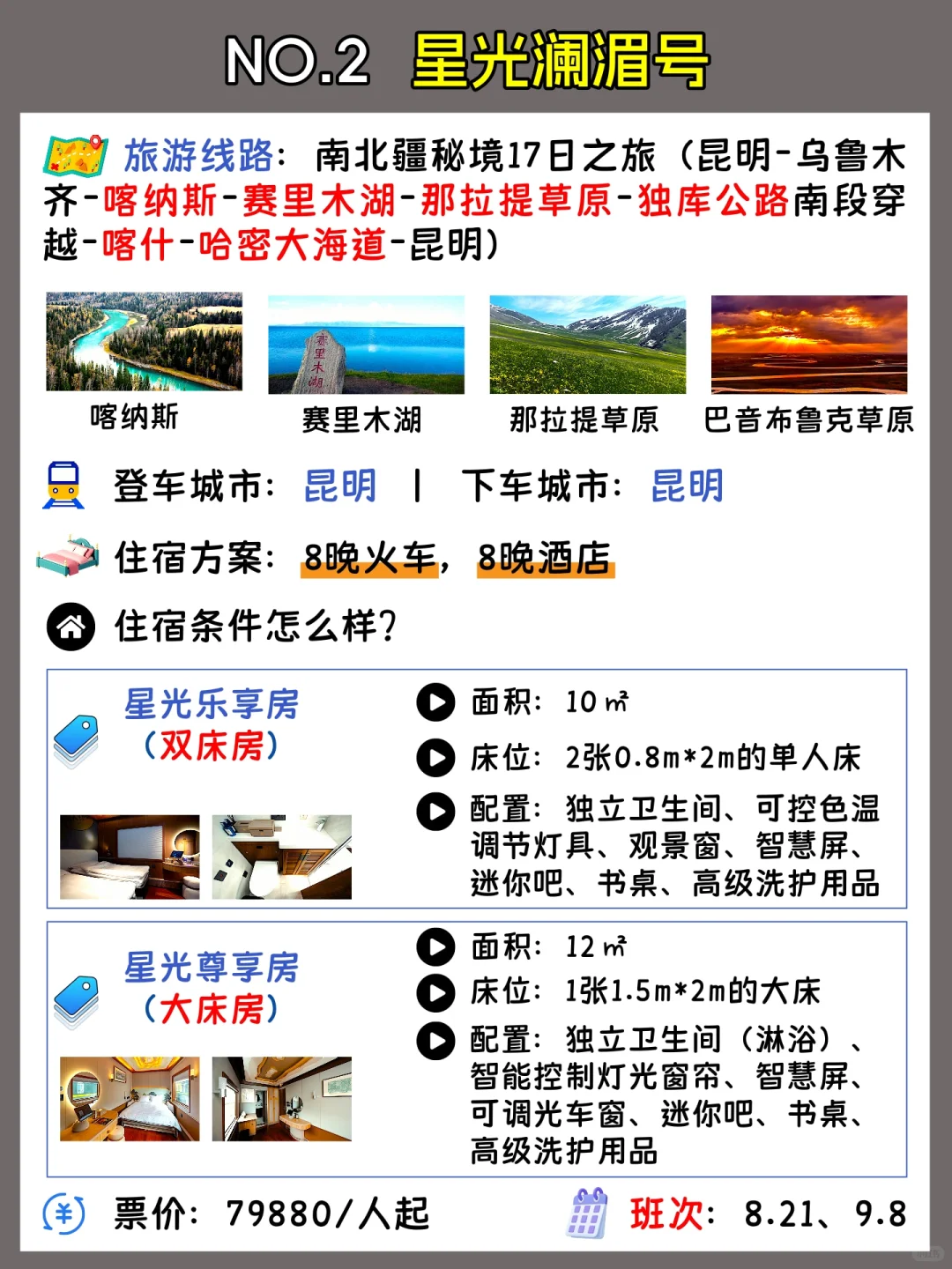 暑假新疆旅游火车🚝盘点