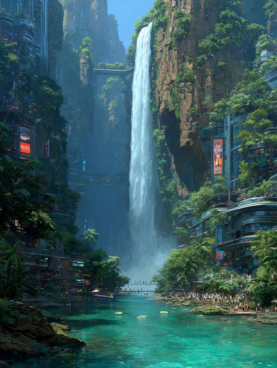 《瀑布之城》