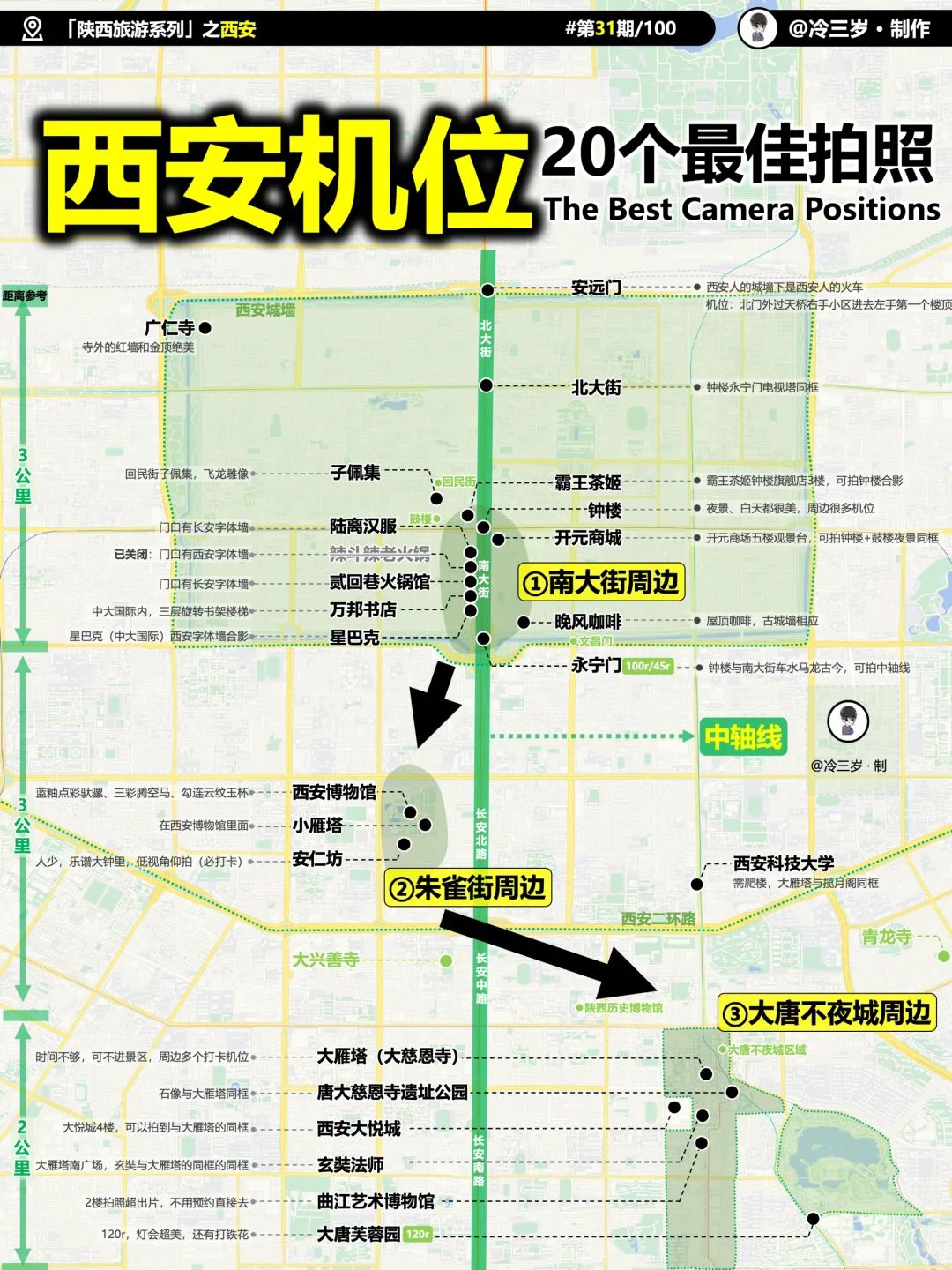 这份西安旅游攻略，拿出来应该是相当炸裂的