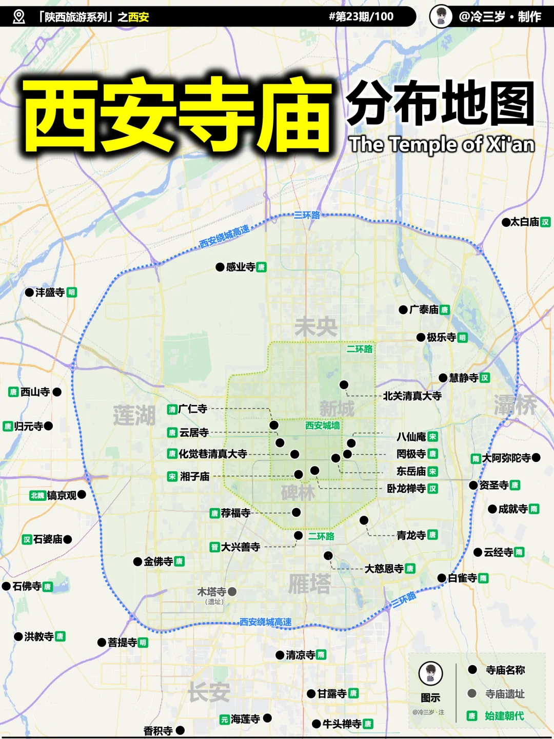 这份西安旅游攻略，拿出来应该是相当炸裂的