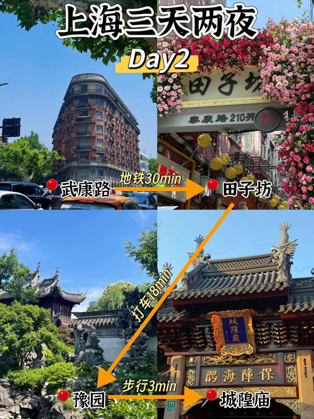 上海📍三天两夜｜保姆级精华版攻略📝直接抄