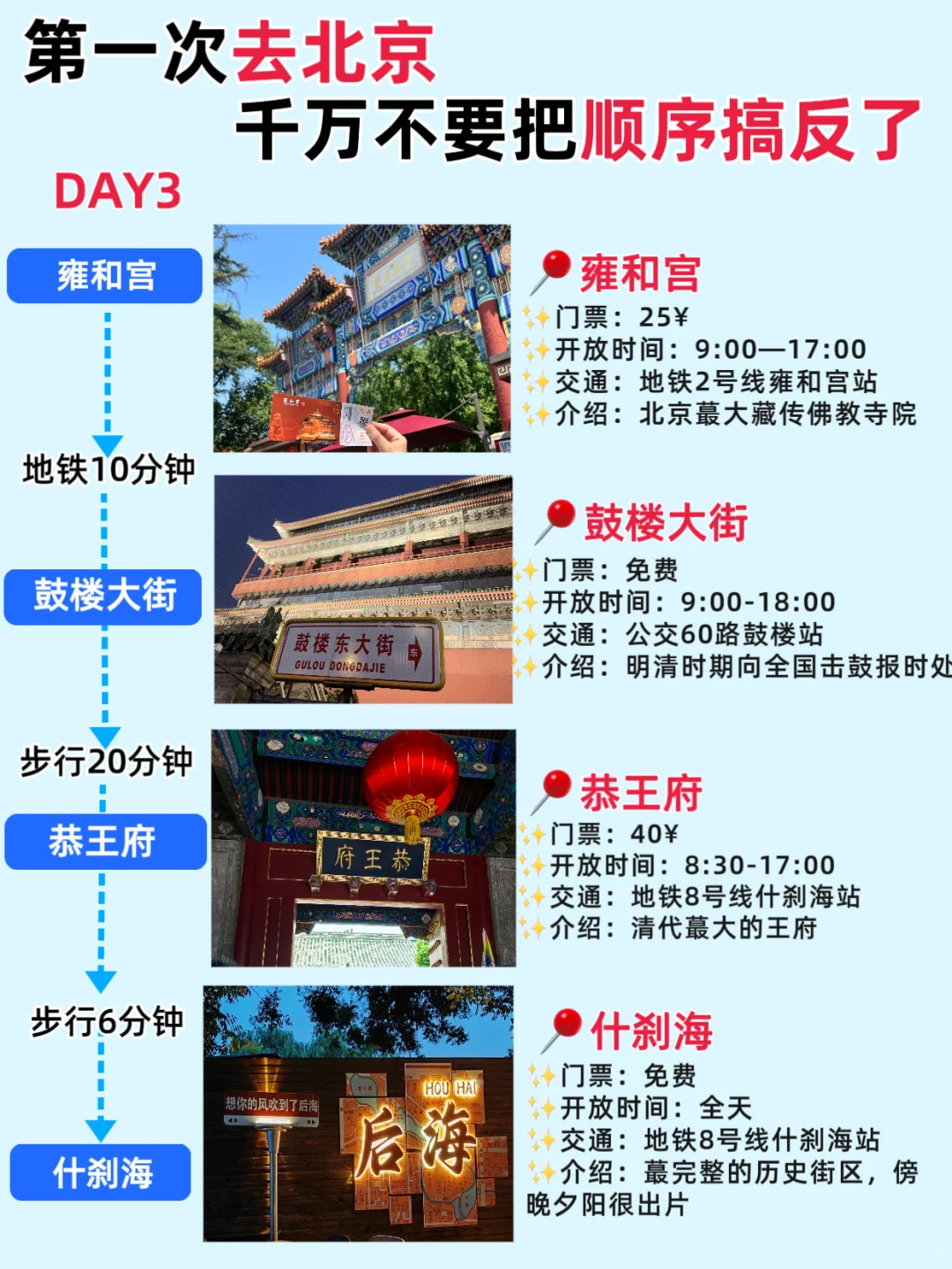 北京5日游｜保姆级旅游路线攻略，不绕路