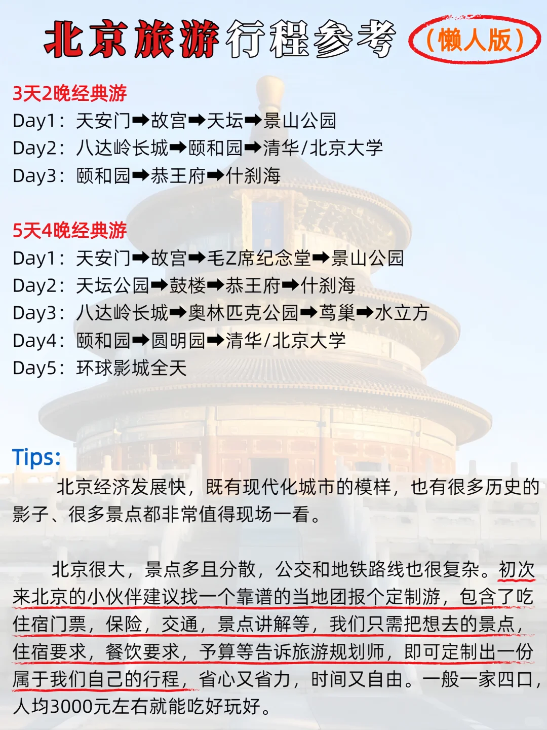 N刷北京才敢说！这版攻略真的玩明白了🚶