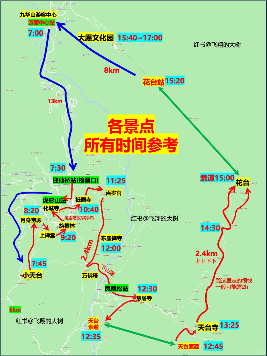 终于有人把九华山攻略讲清楚了！