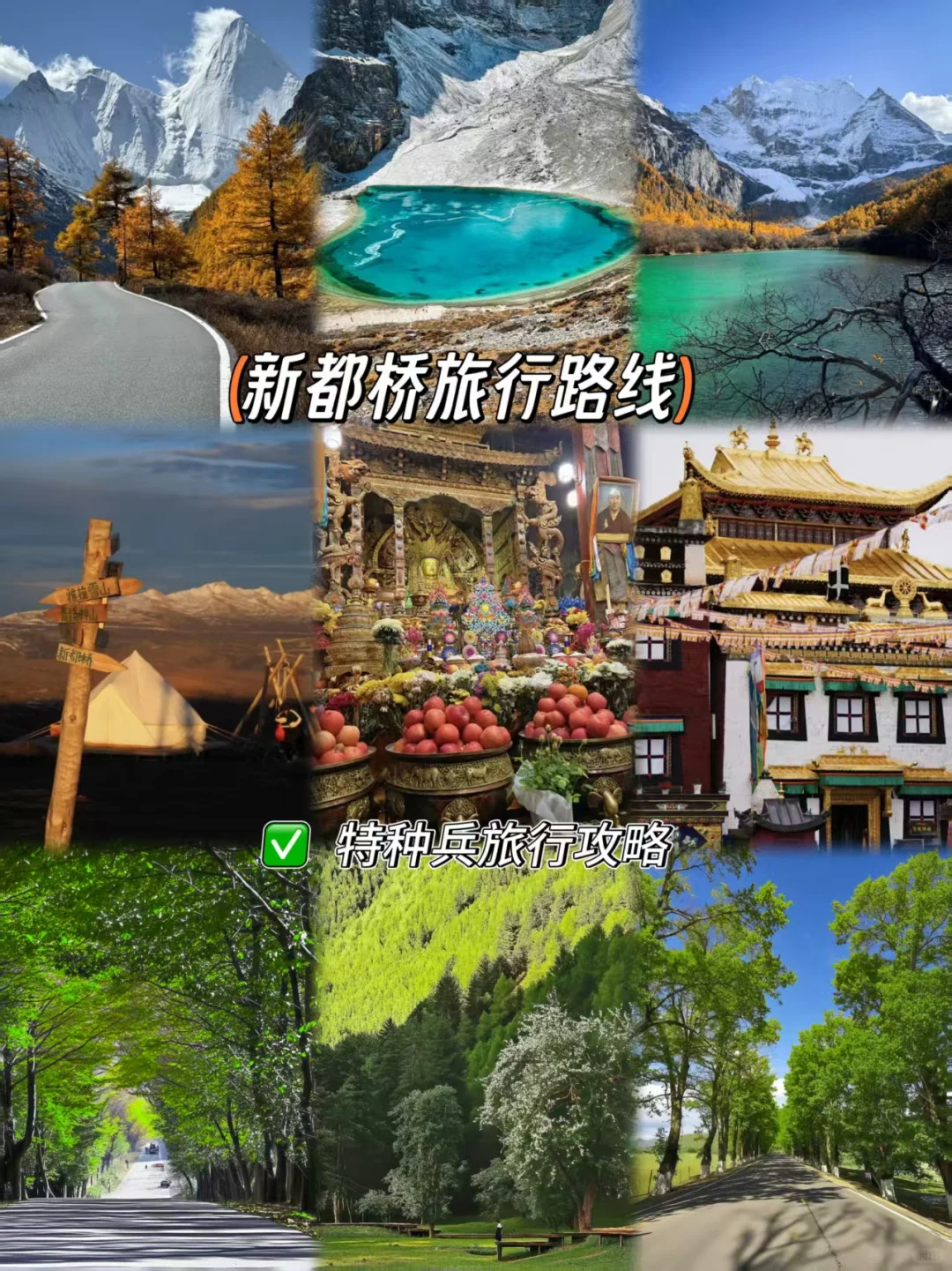 新都桥旅游攻略：慢游藏区秘境 🏞️🚶