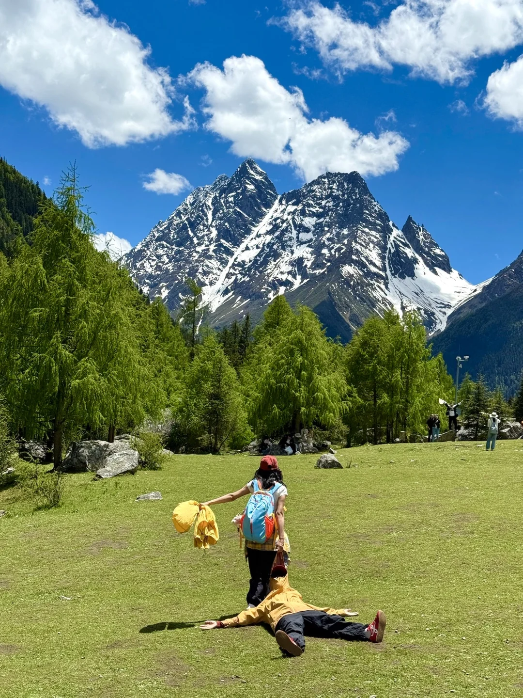 夏季的四姑娘山美成了一幅油画！！！live图