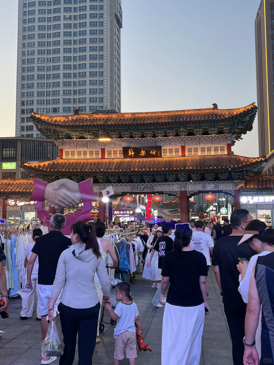 失业后，老公带一家子来威海旅游