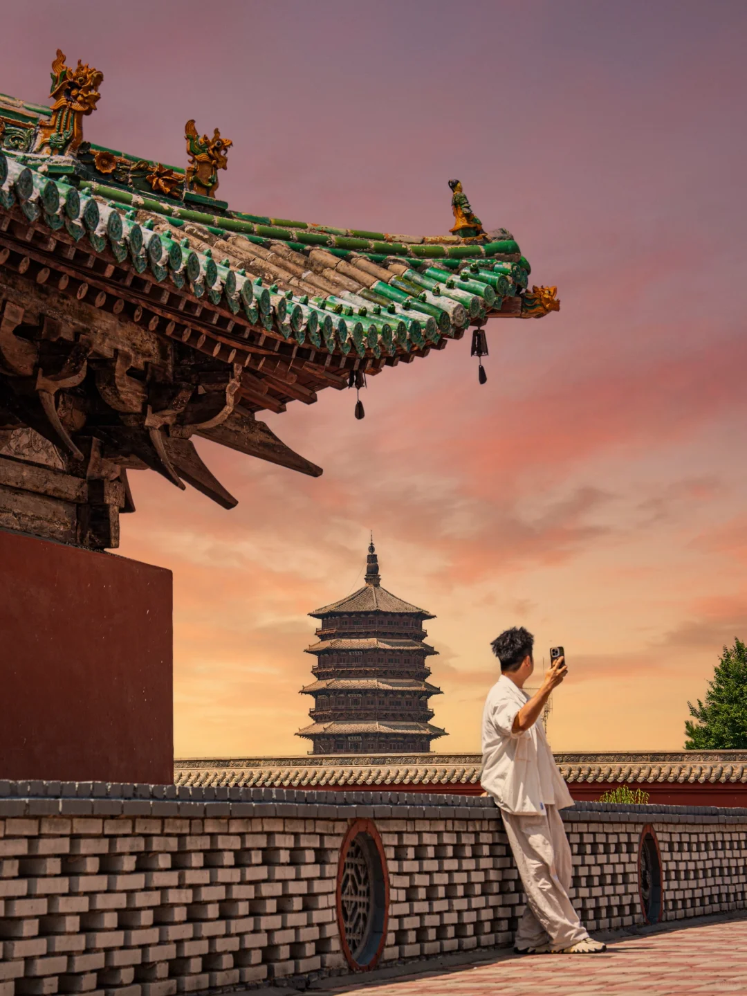 山西大同真的很适合避暑❗20°C都不用开空调～