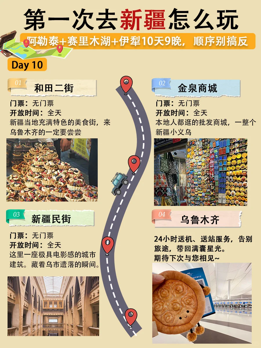 人生建议❗7-9月去趟新疆 10天小团才人均5K