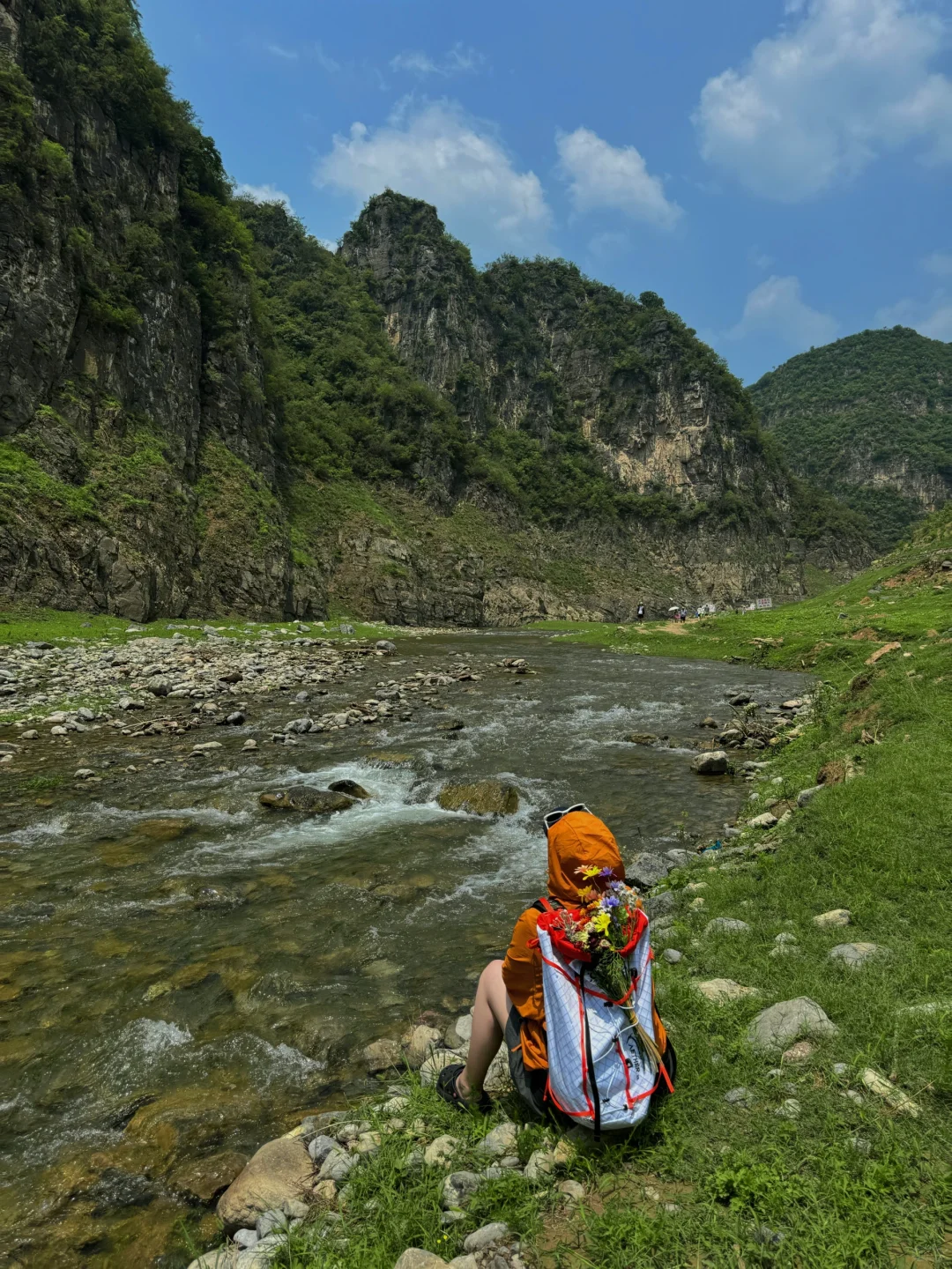郑州周边⛰️2h抵达峡谷草甸溯溪的小众秘境
