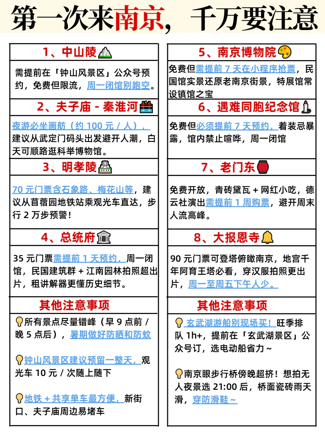 ⛩头一次来南京跟我这样玩更合适