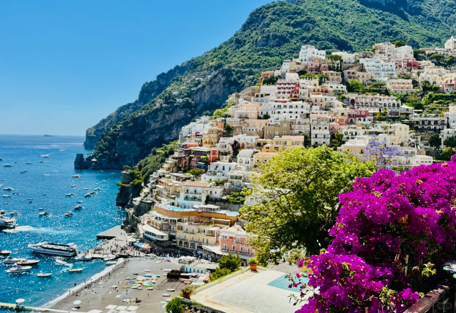 🇮🇹波西塔诺Positano的无尽之夏🍋☀️！