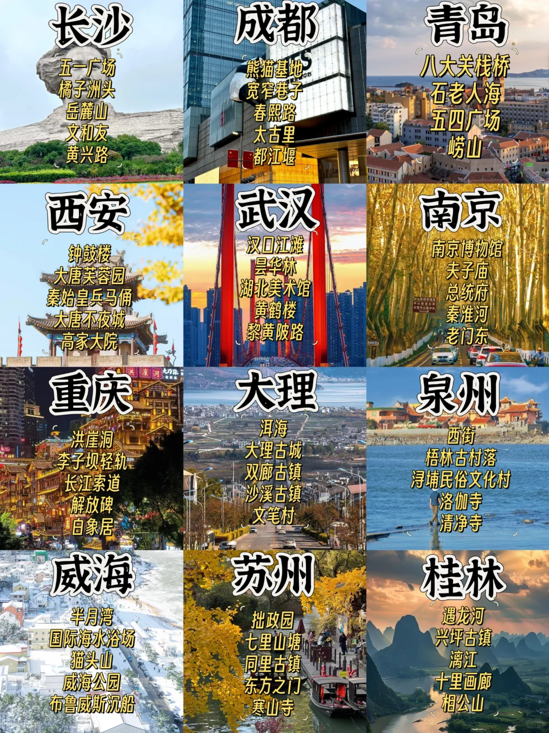 假期出游首选❗超好玩的 12 个城市推荐来啦