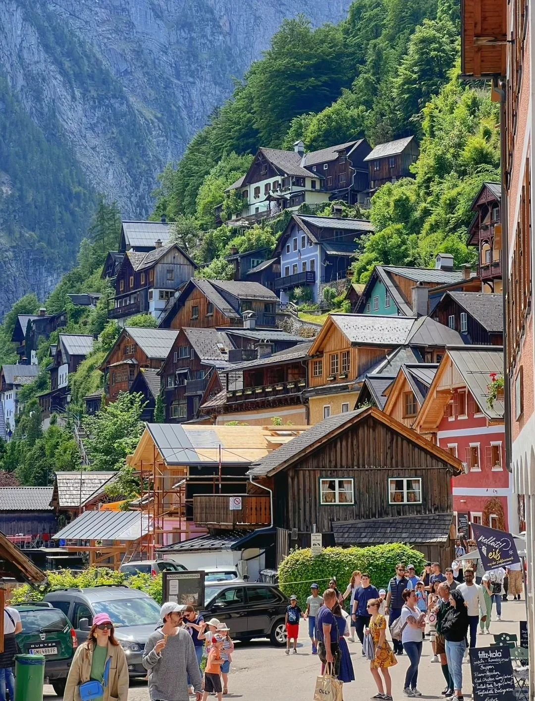奥地利绝美中世纪小镇🇦🇹穿越进童话书了！