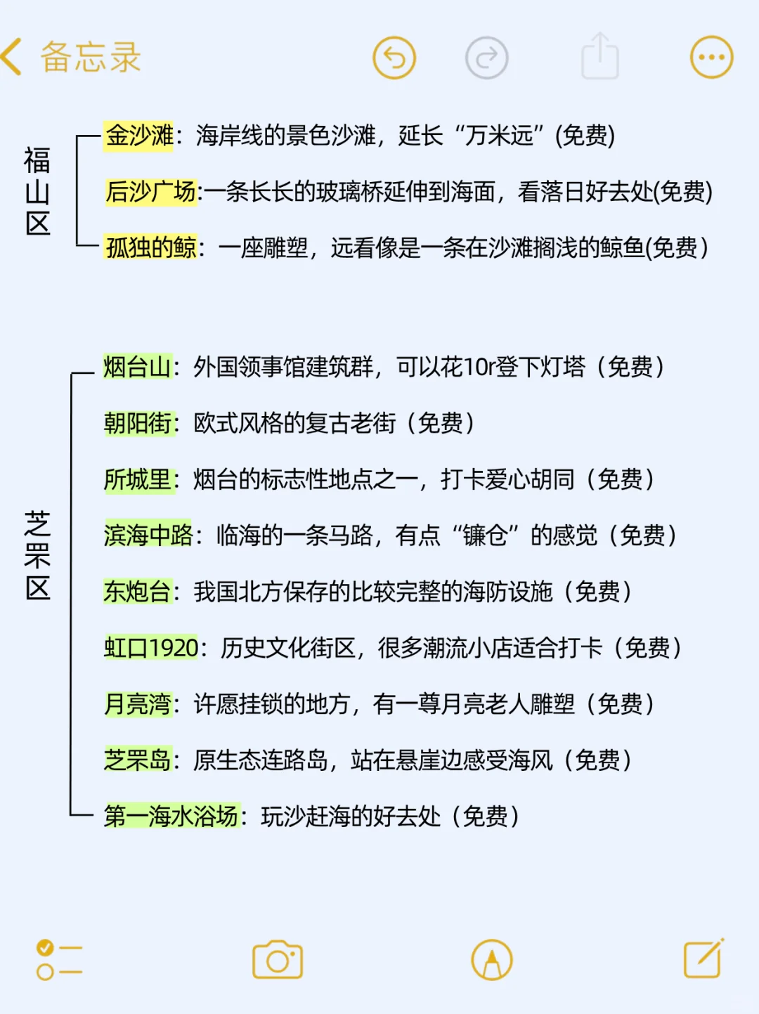 写给7-9🈷️去烟台的宝子们，快进来听劝❗️