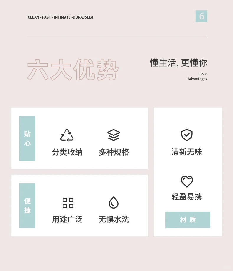 旅行收纳袋七件套装女衣物行李整理袋多功能