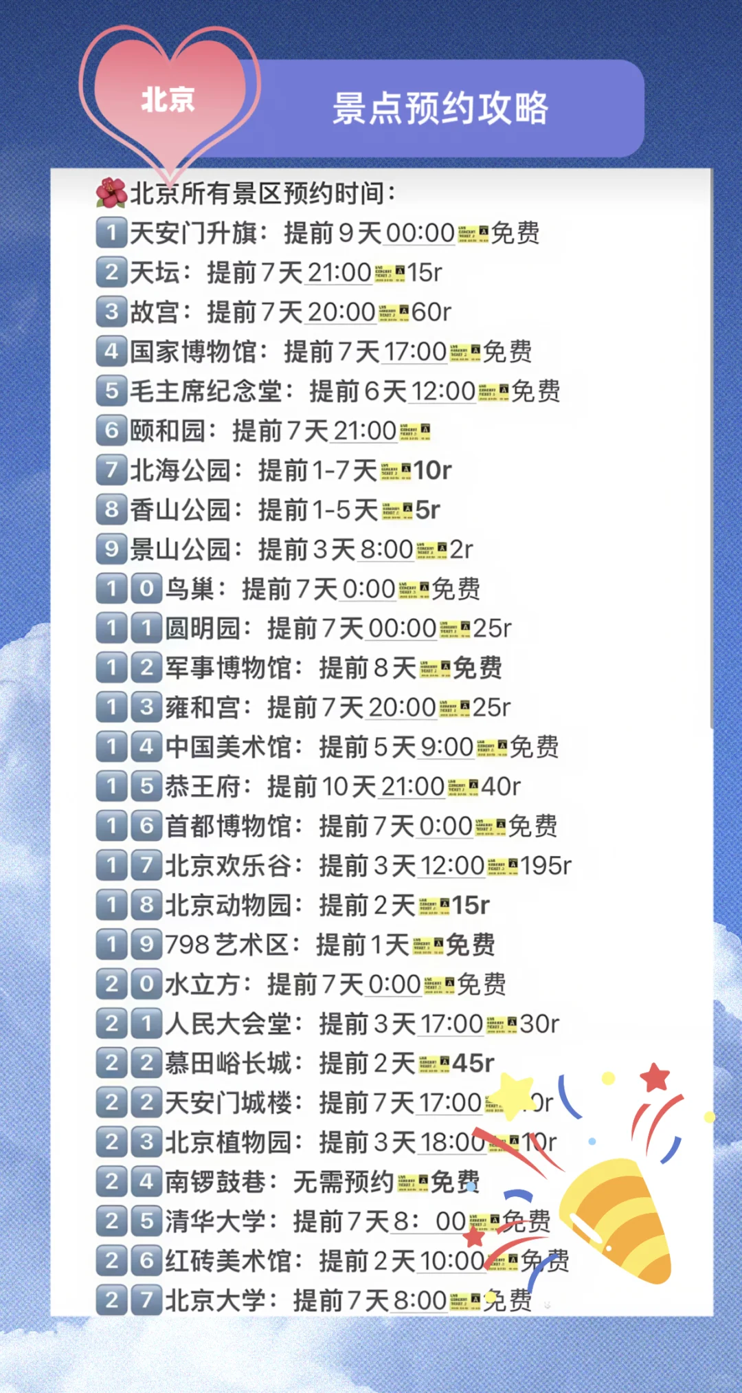北京景点门票不预约真的会被“拒之门外”！