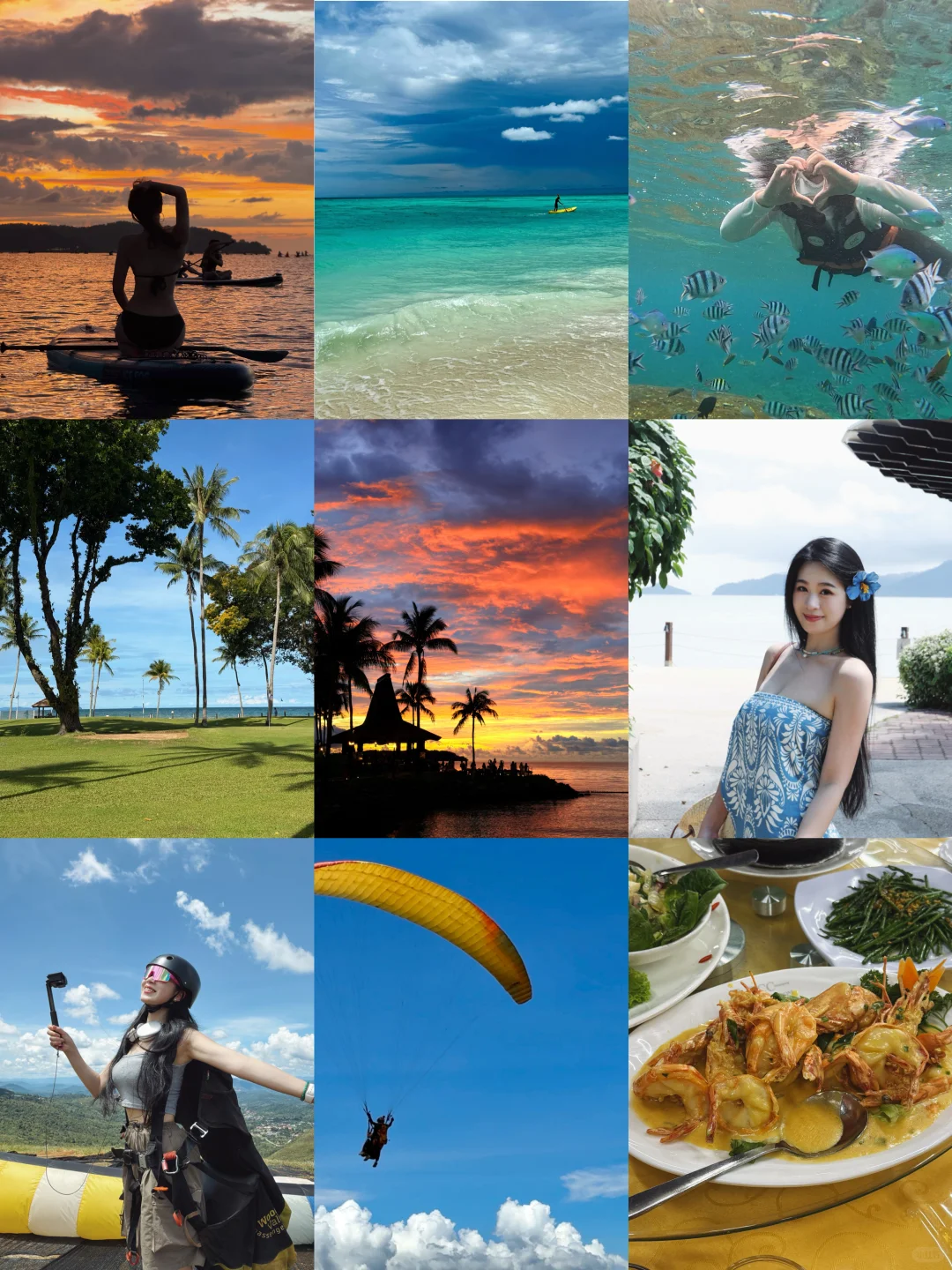 🇲🇾亚庇｜5天4夜海岛plog🐚🌊🏝️