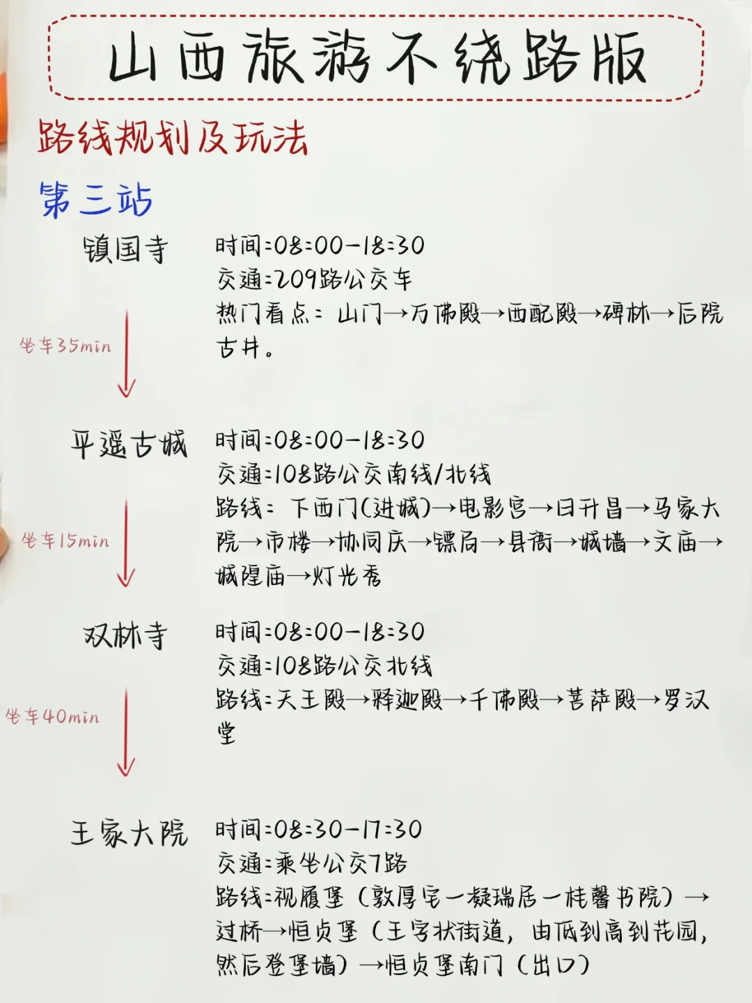 山西旅游|本土推荐保姆级攻略 赶紧🐴住