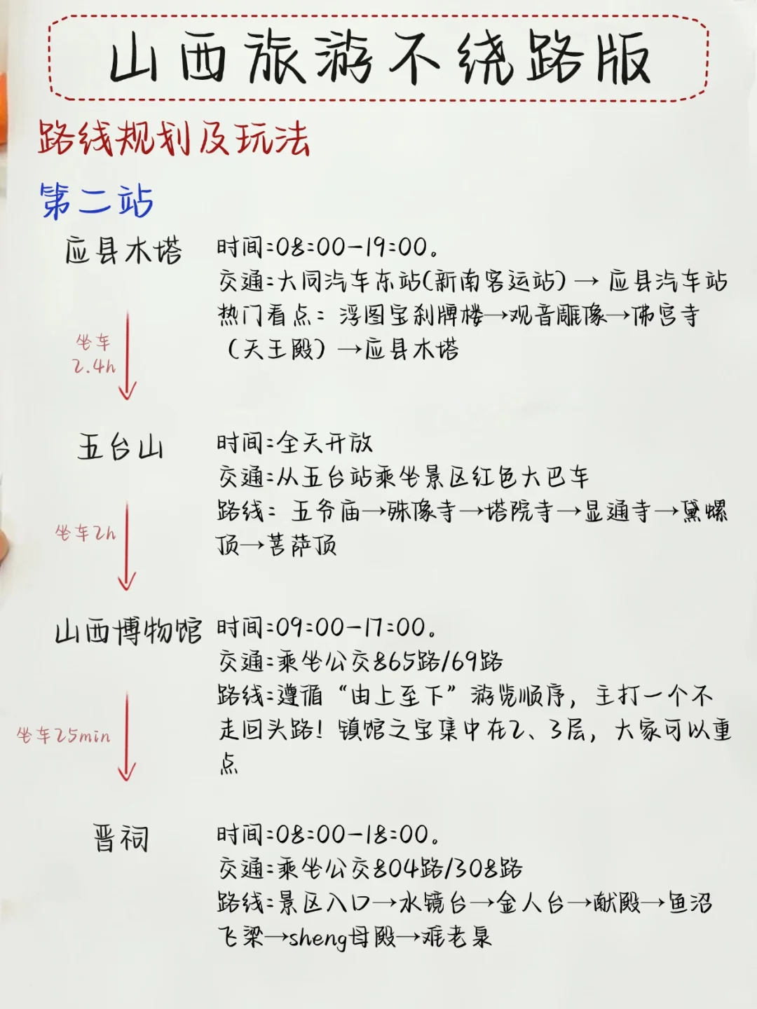 山西旅游|本土推荐保姆级攻略 赶紧🐴住
