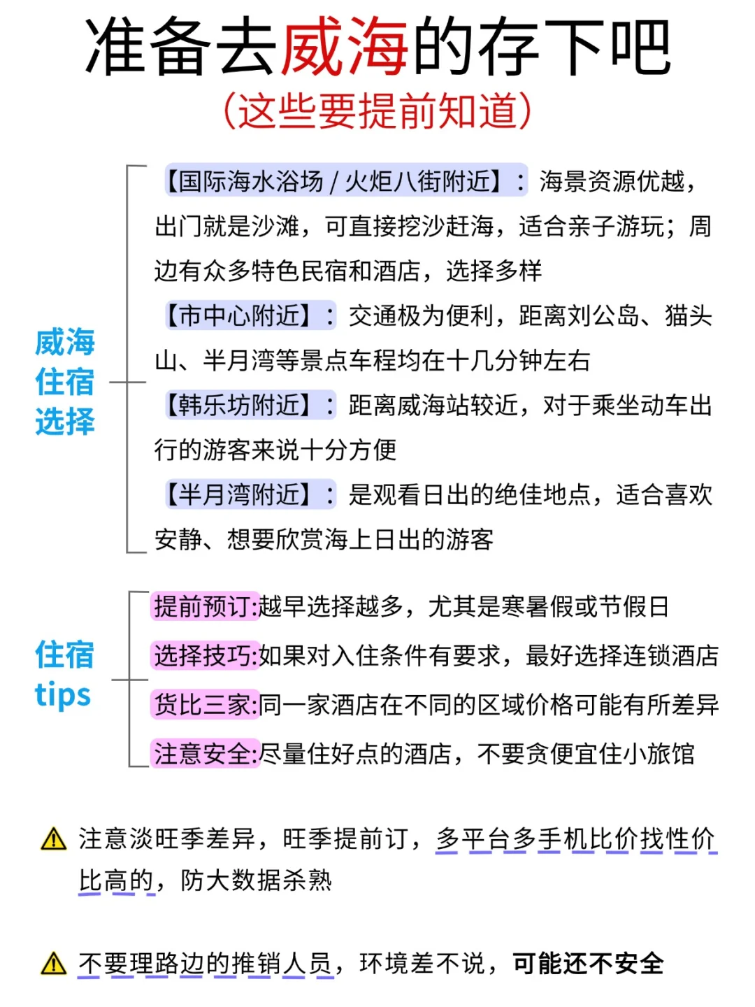 7-8月要来威海的注意了，来之前一定要看的！