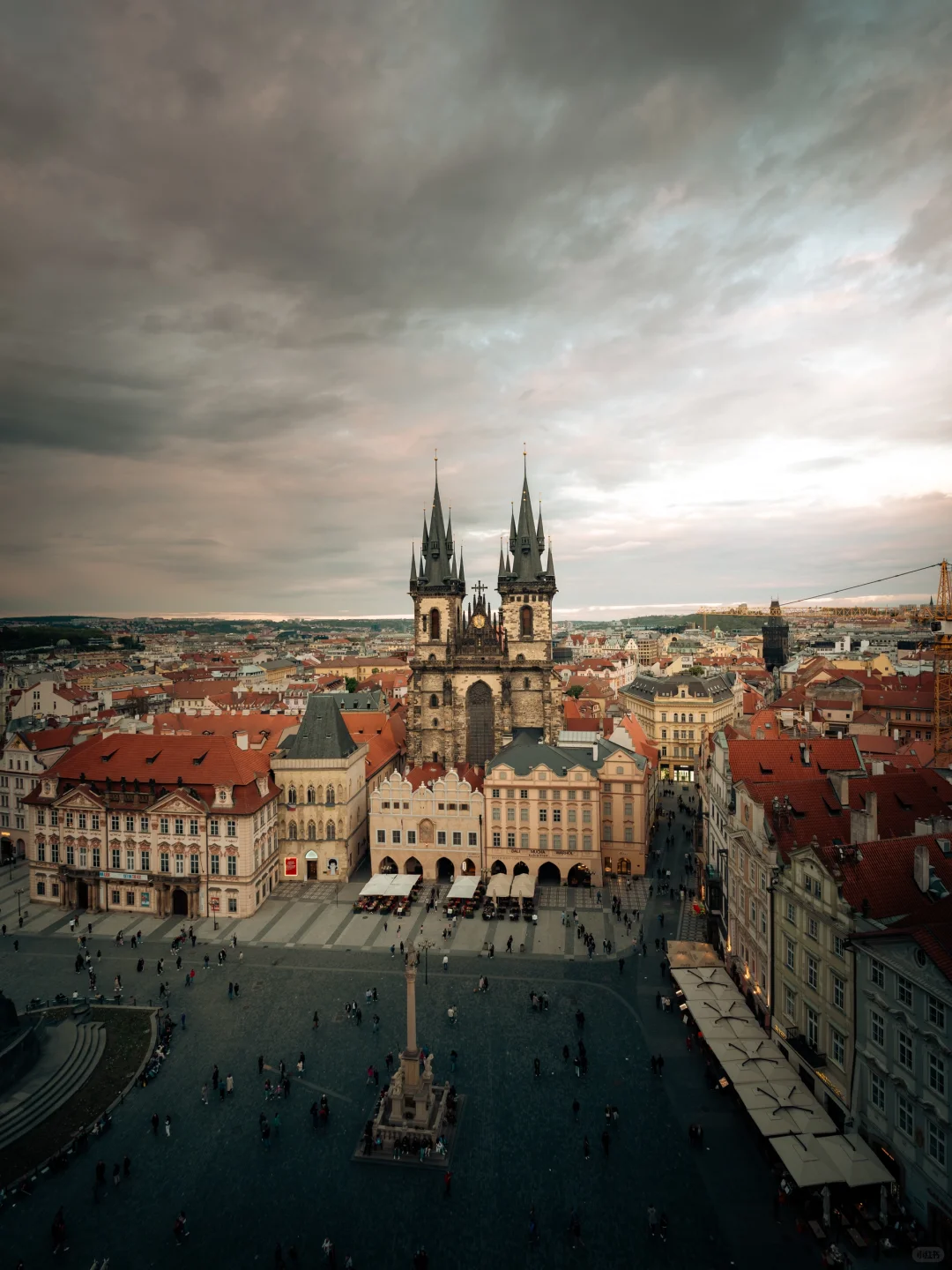 我很少用震撼形容一座城🇨🇿直到来到布拉格