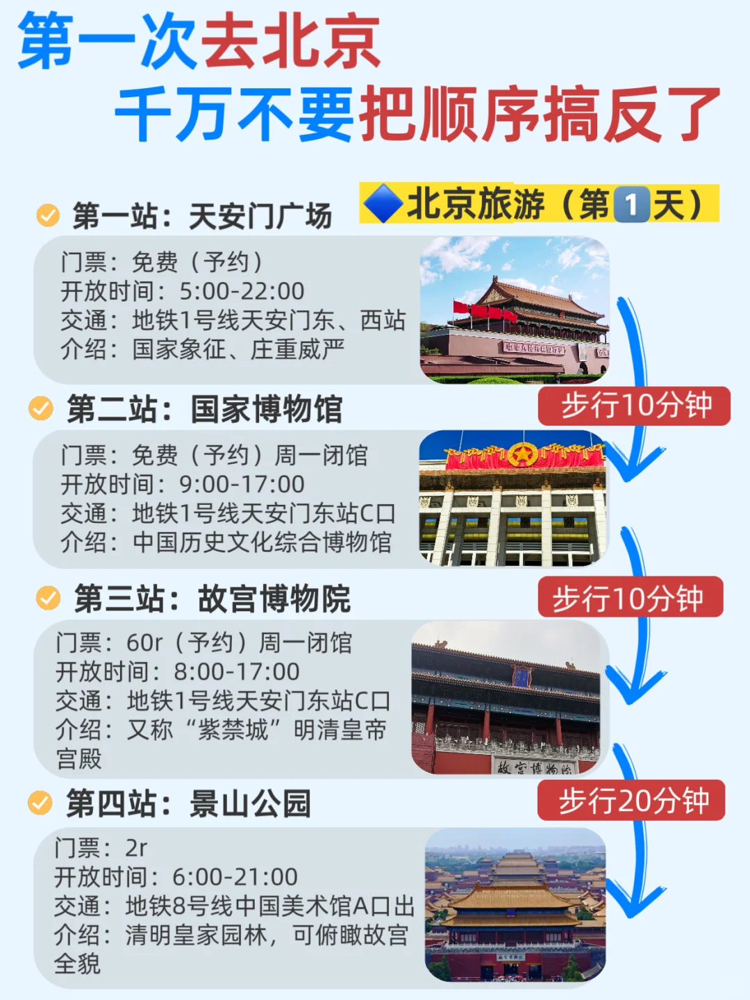 对自己做的北京攻略📍满意得睡不着…