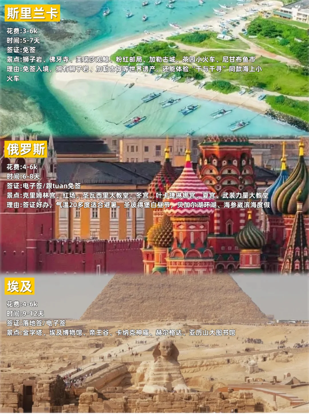 暑假适合穷游的9个国家🔥不踩坑