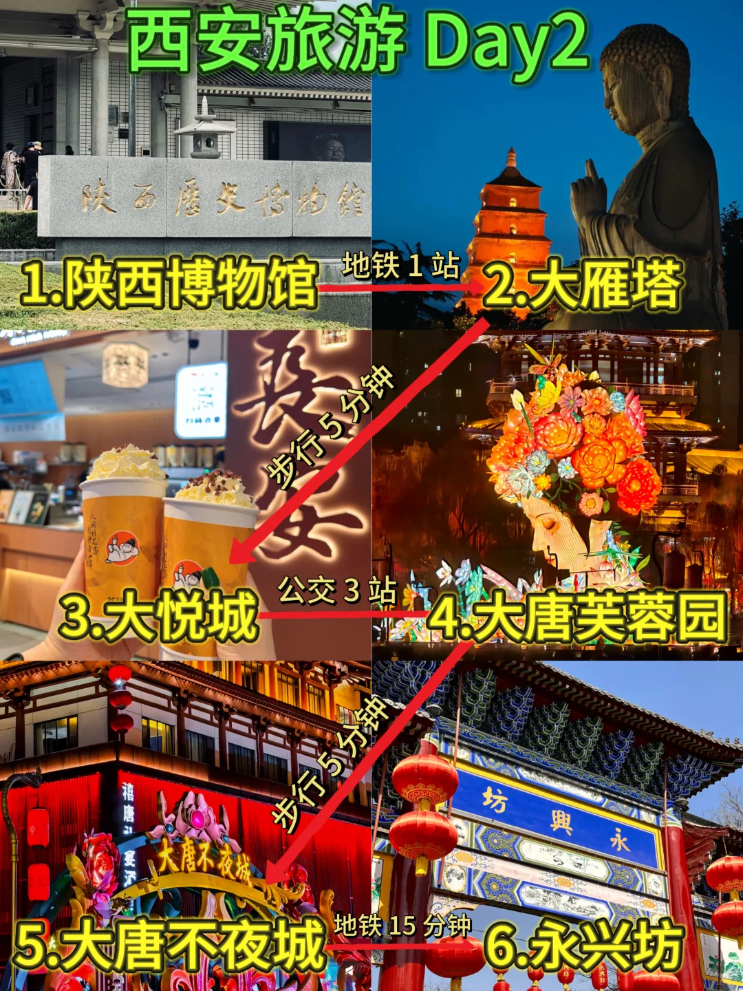 西安3天2夜怎么玩🔥保姆级旅游攻略
