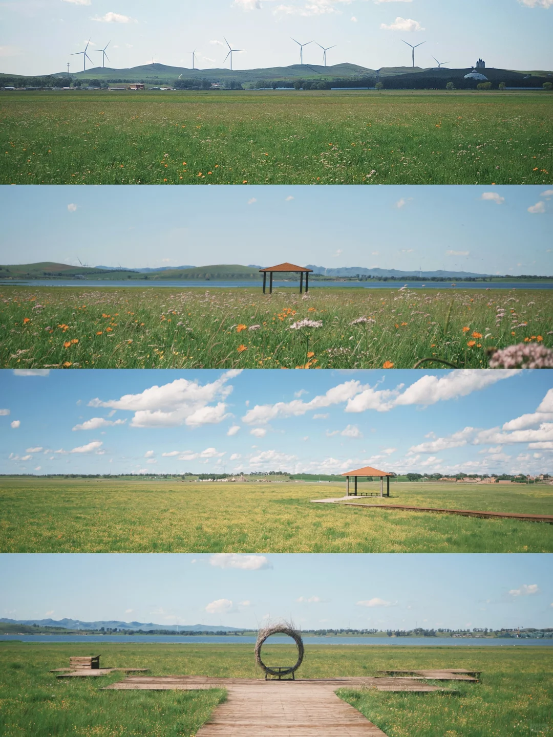 📸别问啦，真不在内蒙！☁️☀️🌊🌳