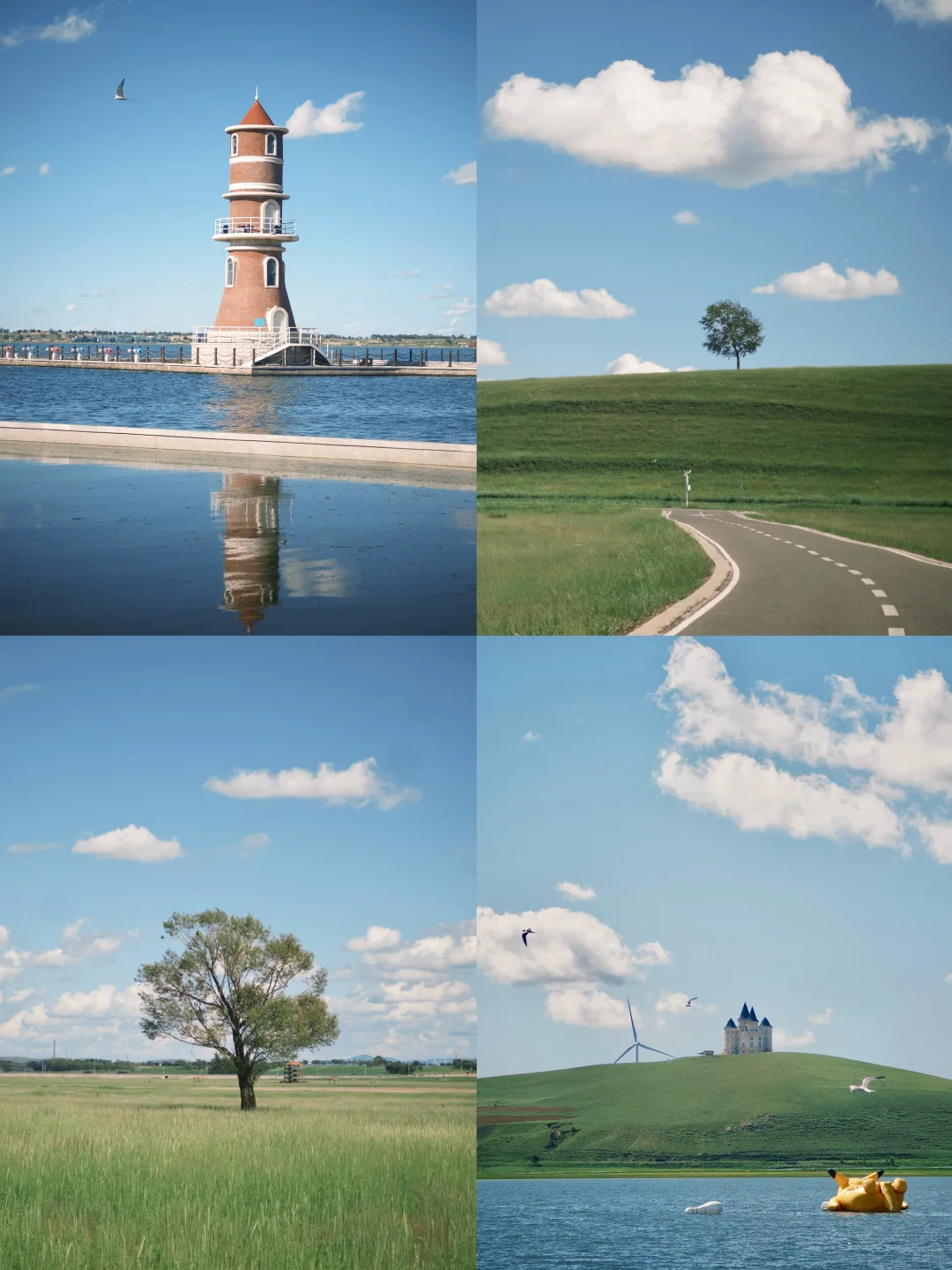 📸别问啦，真不在内蒙！☁️☀️🌊🌳