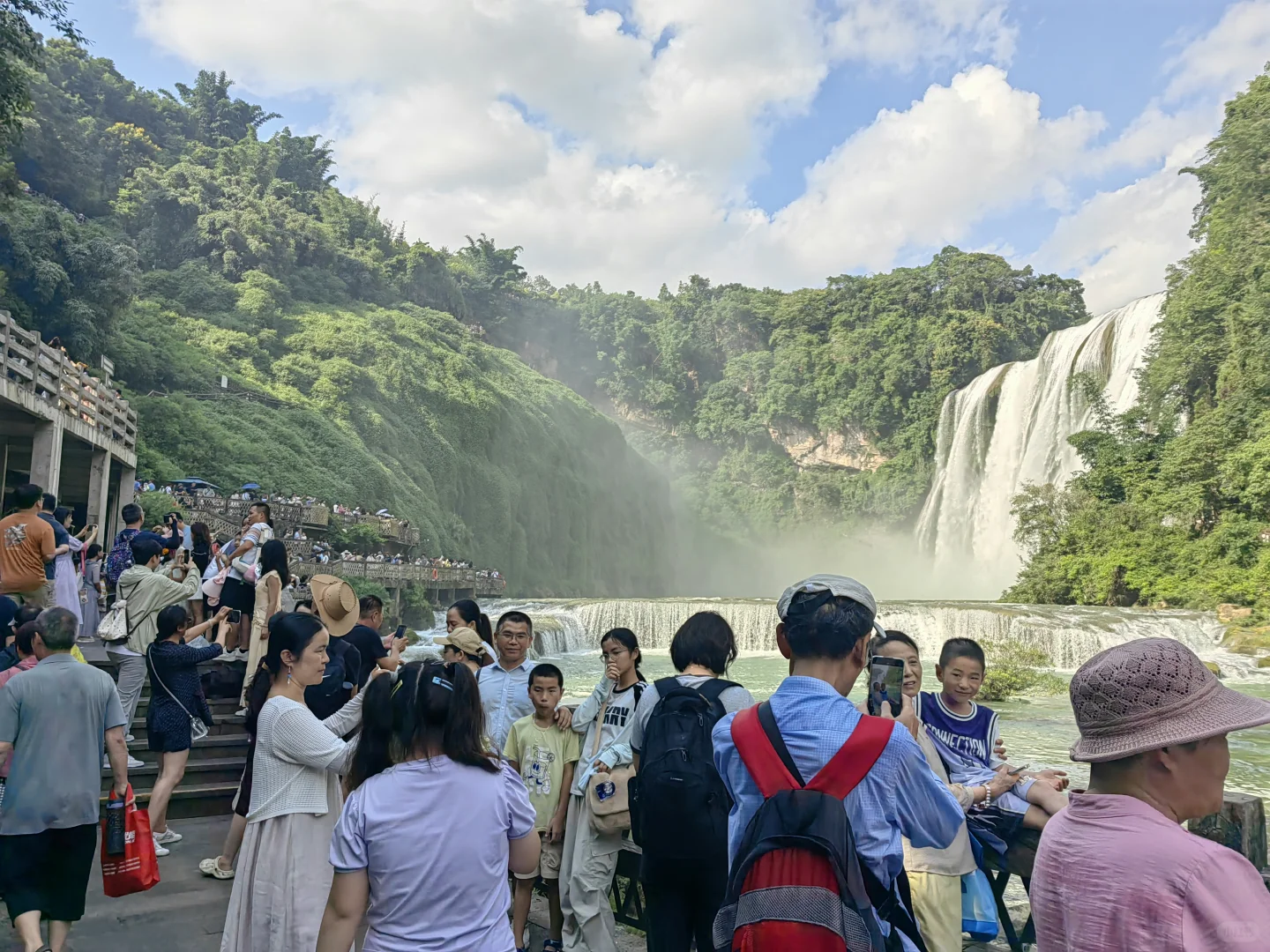 8月8日，黄果树错峰成功！黄果树旅游攻略。