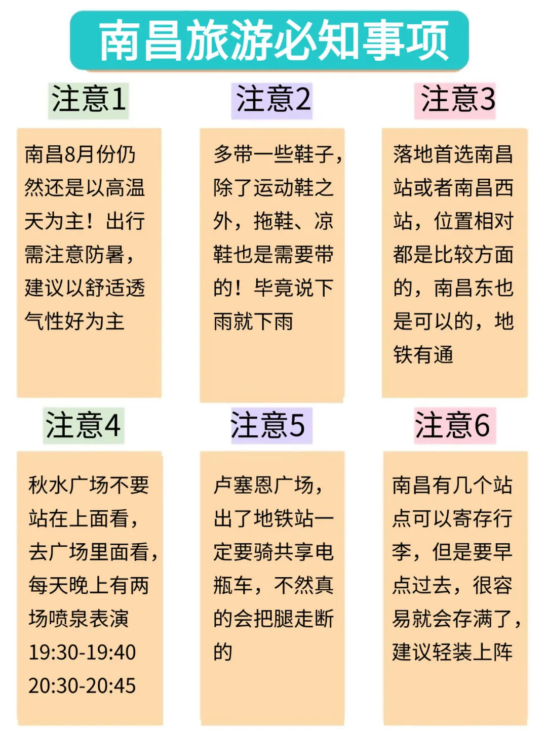 为什么我去南昌旅游之前没刷到这篇😅