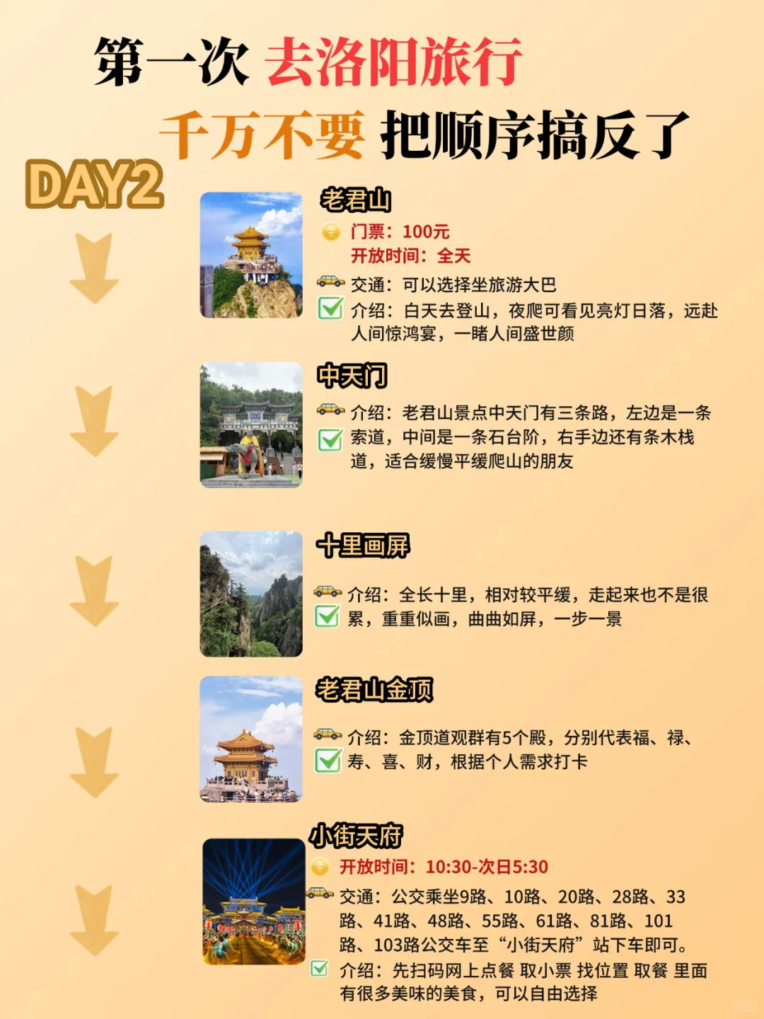 熬了个大夜😳三天两晚 洛阳游玩攻略备好啦