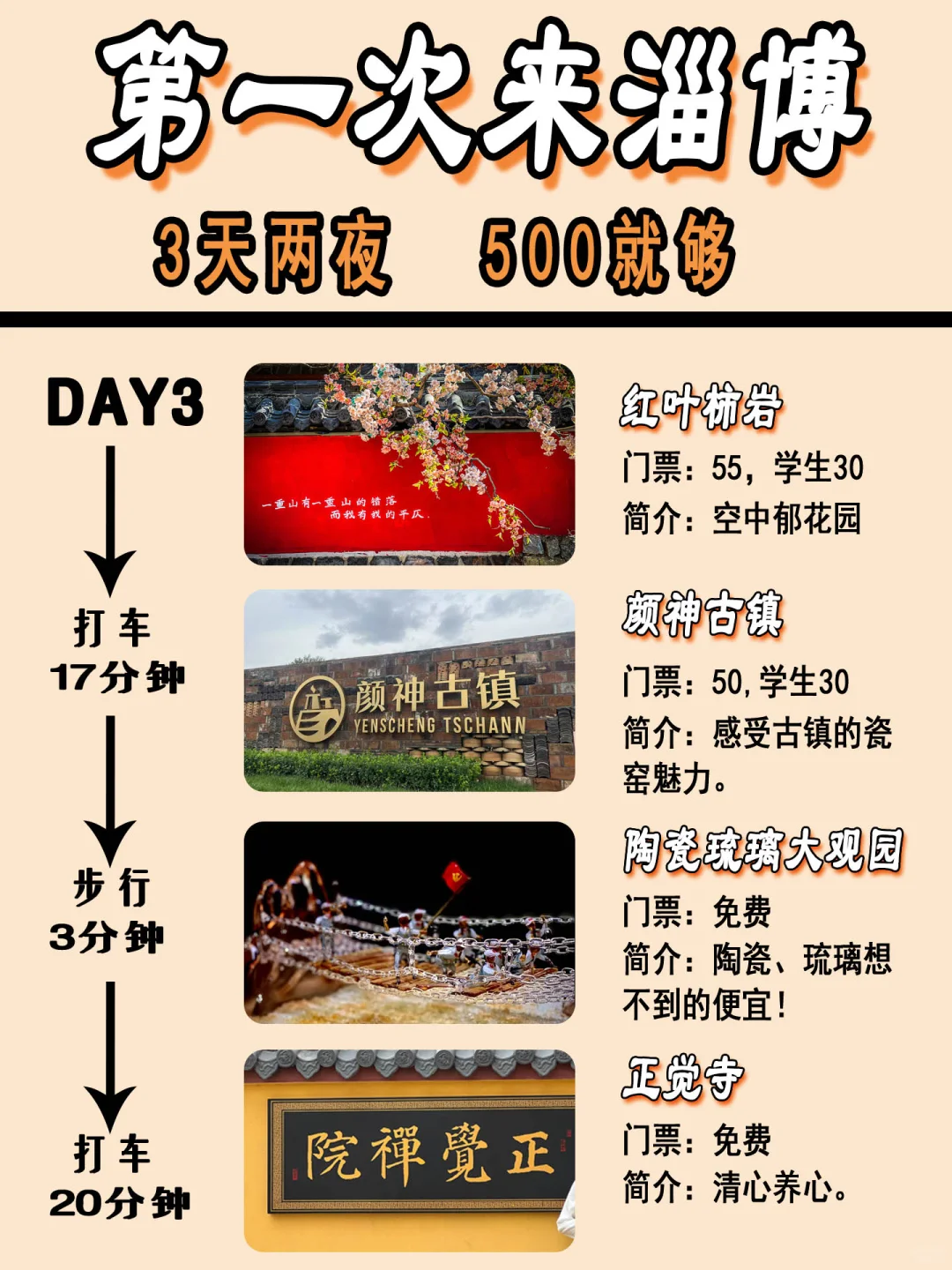 淄博超全旅旅游攻略来袭！