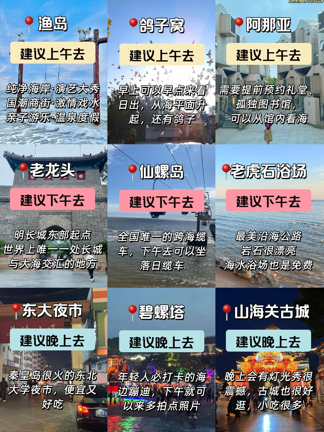 秦皇岛旅游攻略！这些景点必去