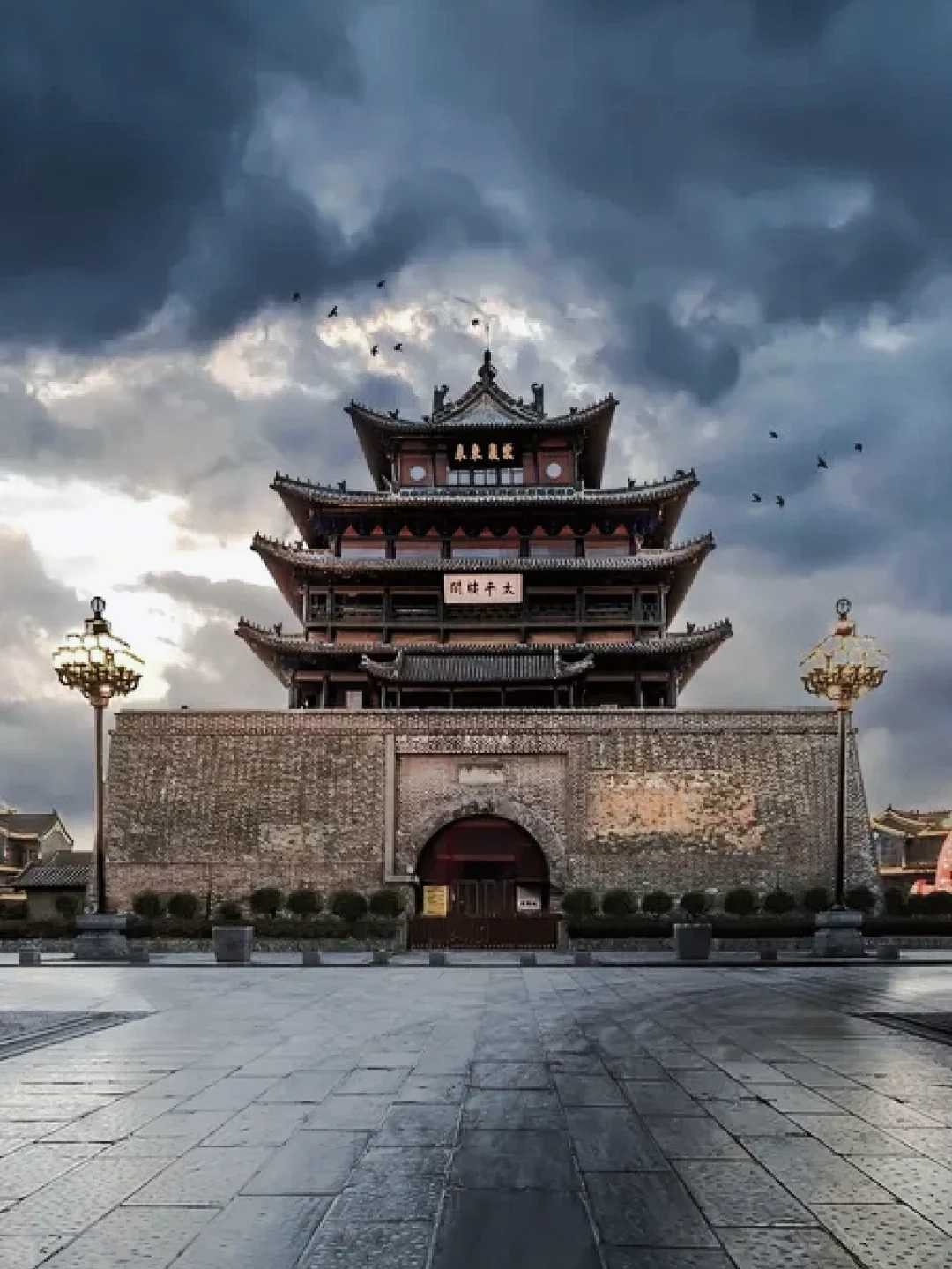 我国唯1⃣一座泡在水里的古城【东昌府】