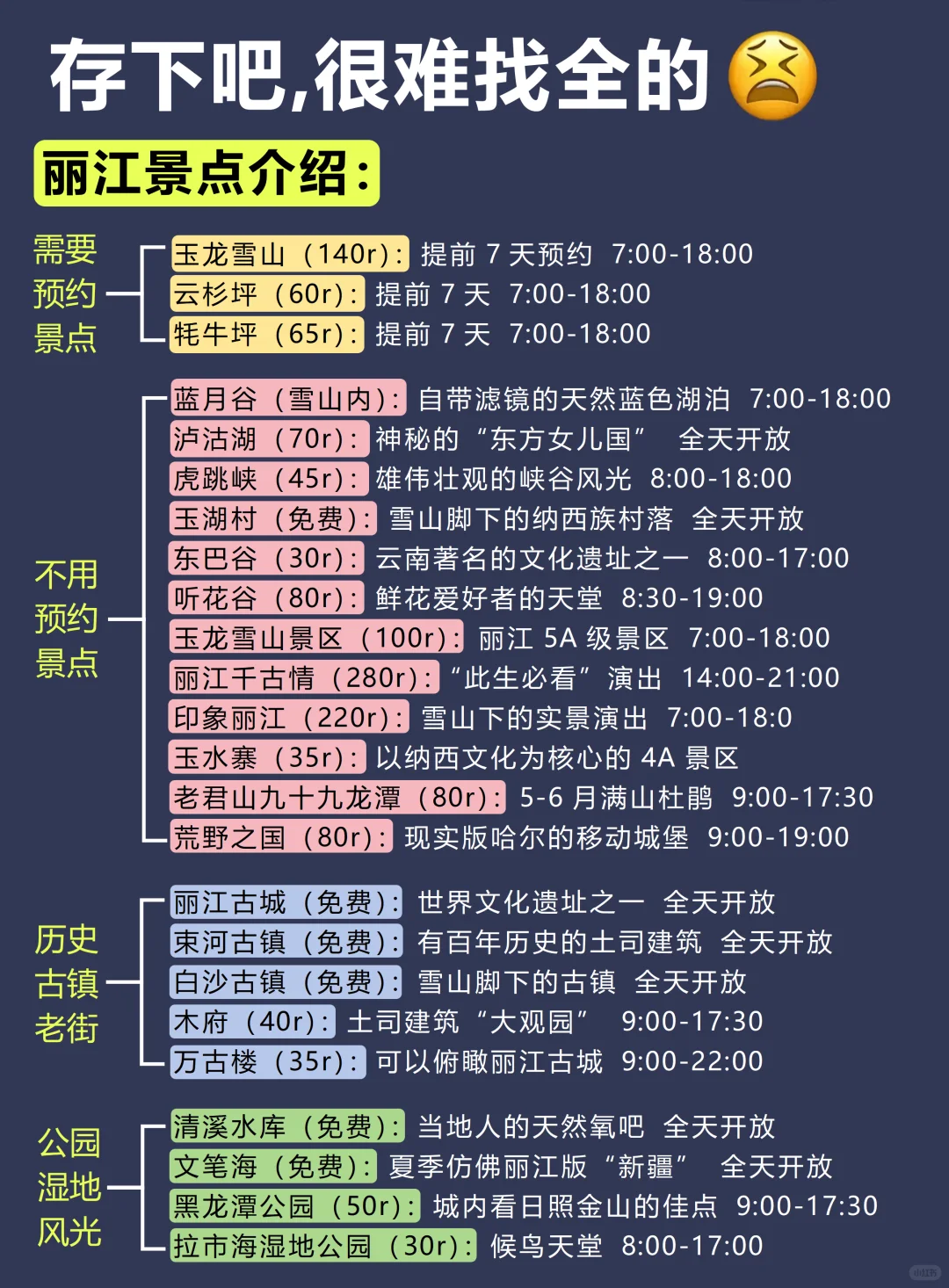 听劝👂6-8月来丽江的姐妹请🐴住