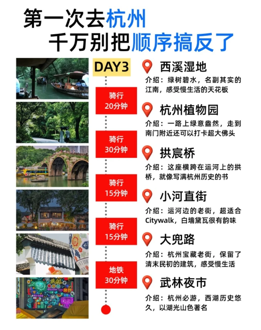 3天2晚！杭州citywalk超全攻略来了