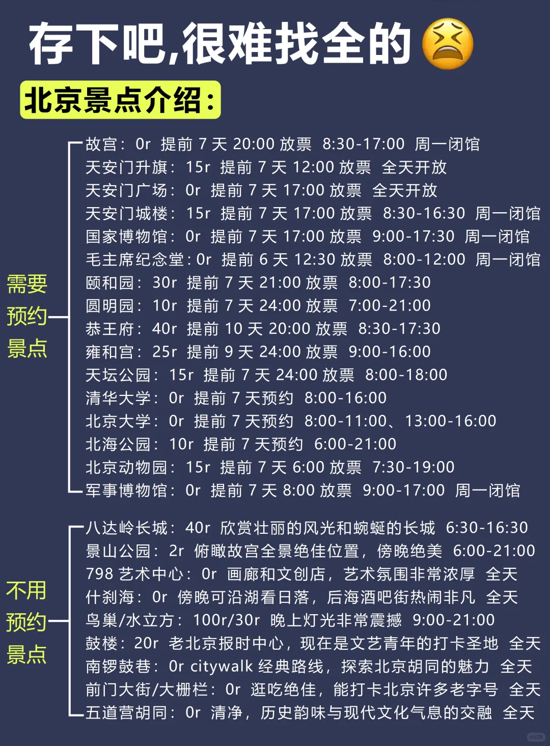 去了北京4次，我的建议是…🥹听点大实话吧