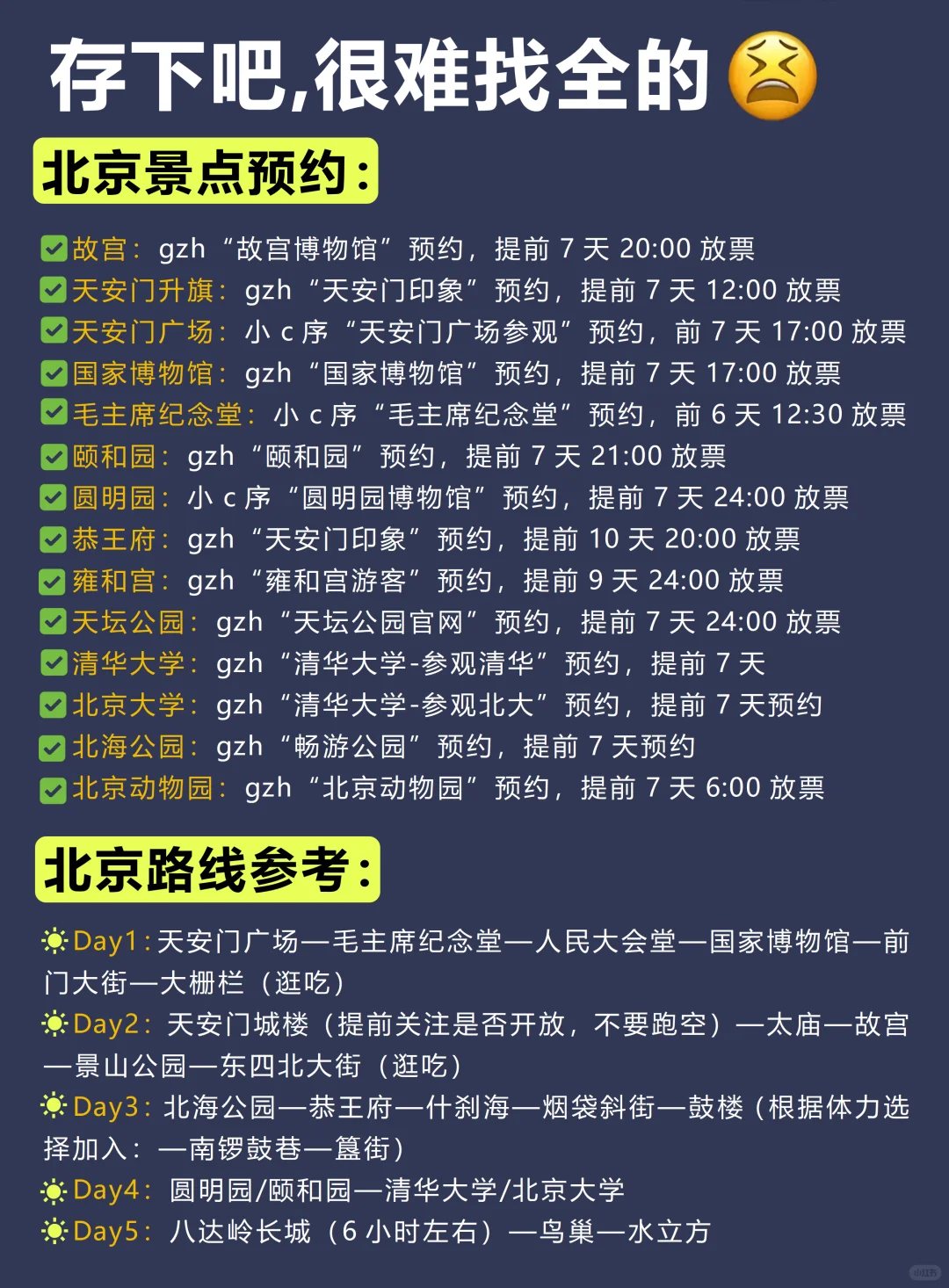 去了北京4次，我的建议是…🥹听点大实话吧