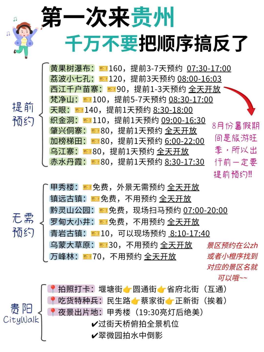 本地人熬夜整理的贵州攻略😭真的超级香