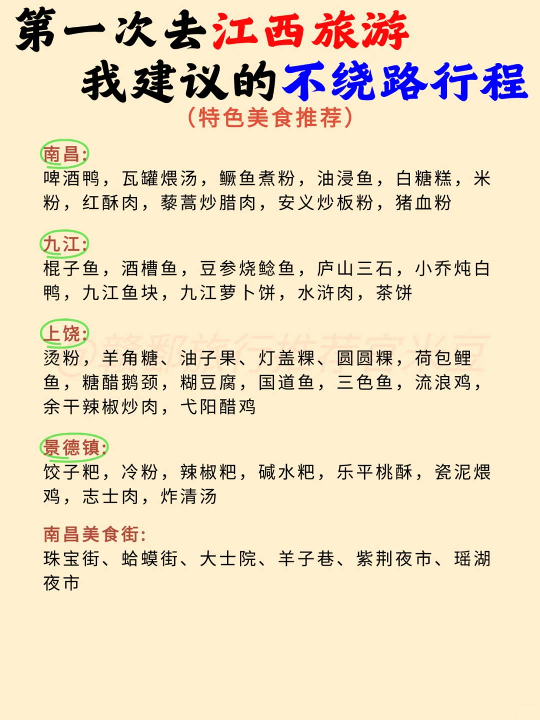 码住❗️原来这才是去江西旅游的正确方式！