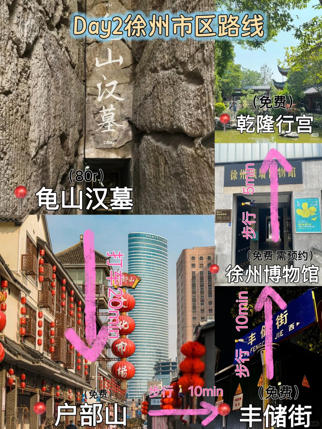 （徐州）三天两晚，不费腿逛吃攻略（附路线）