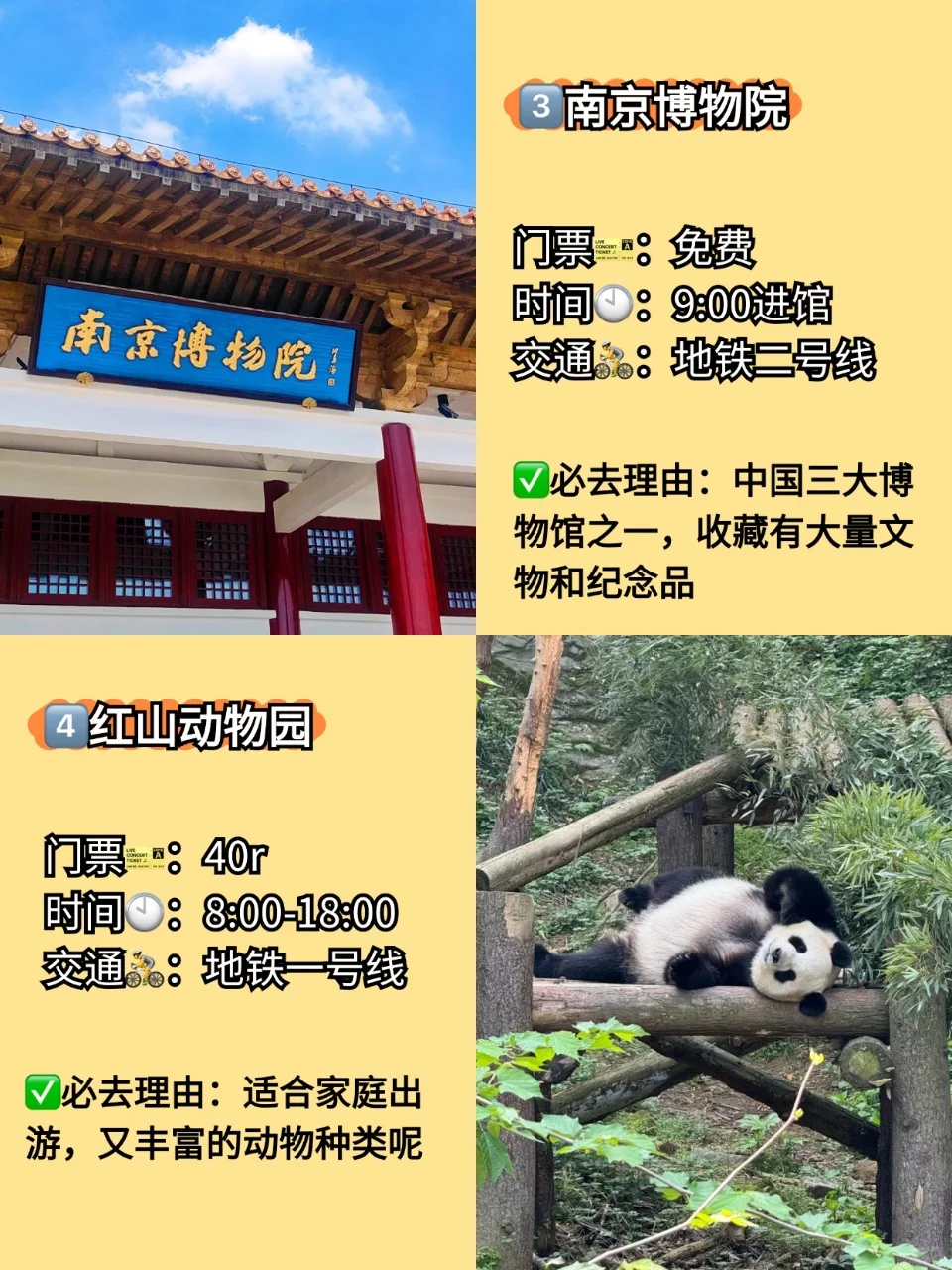 南京旅游攻略，重点是排雷